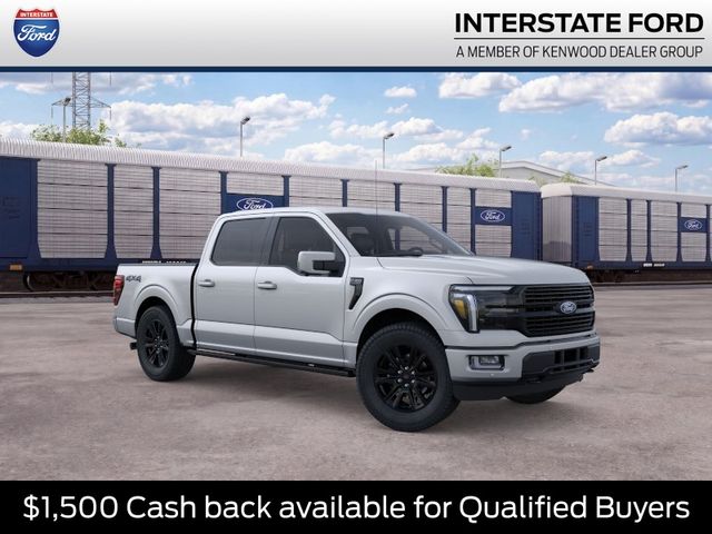 Silver Metallic 2026 Ford F-150 Pickup Truck Four-Wheel Drive Automatic