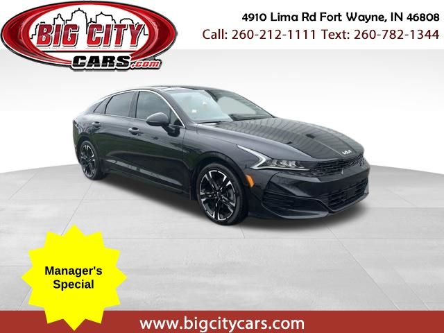Black 2023 Kia K5 Sedan Front-Wheel Drive 8-Speed Automatic