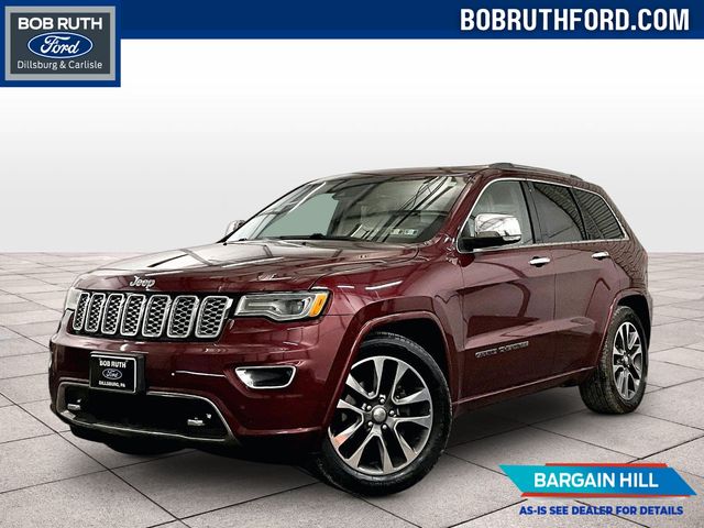 2018 Jeep Grand Cherokee Overland Red at Audi Porsche Sewickley