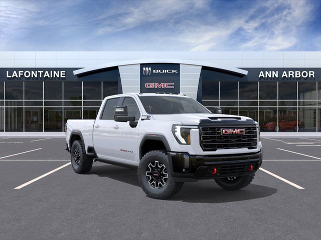 Summit White 2026 GMC Sierra 2500HD Pickup Truck Four-Wheel Drive Automatic