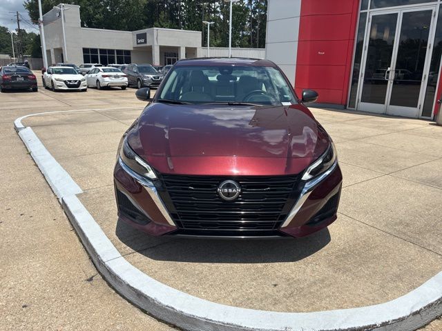 2025 Nissan Altima 2.5 SV Red at Ross Downing Buick GMC