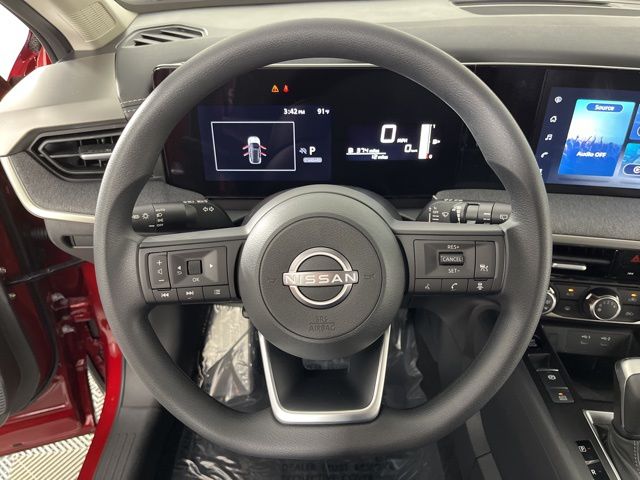 2025 Scarlet Ember Tintcoat/Super Black Nissan Kicks SV FWD SUV