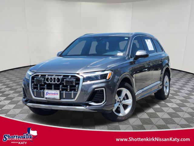 Gray Metallic 2025 Audi Q7 SUV / Crossover All-Wheel Drive 8-Speed Automatic