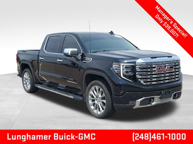 Onyx Black 2023 GMC Sierra 1500 Pickup Truck Four-Wheel Drive Automatic