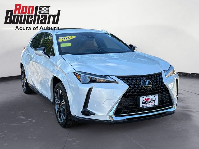 Eminent White Pearl 2024 Lexus UX Hybrid SUV / Crossover All-Wheel Drive Continuously Variable Transmission