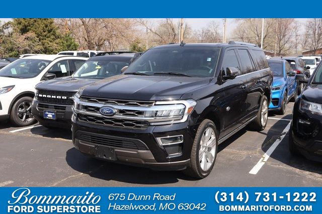 Black Metallic 2024 Ford Expedition MAX King Ranch 4WD SUV / Crossover Four-Wheel Drive Automatic
