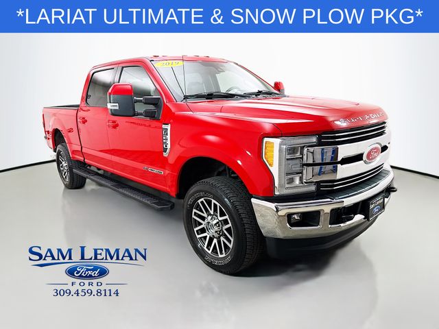 Race Red 2018 Ford F-250 Super Duty Pickup Truck Four-Wheel Drive 6-Speed Automatic
