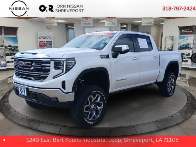 White Frost 2024 GMC Sierra 1500 Pickup Truck Four-Wheel Drive Automatic