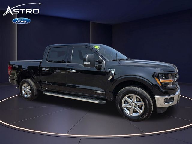 Black Metallic 2024 Ford F-150 Pickup Truck Four-Wheel Drive Automatic