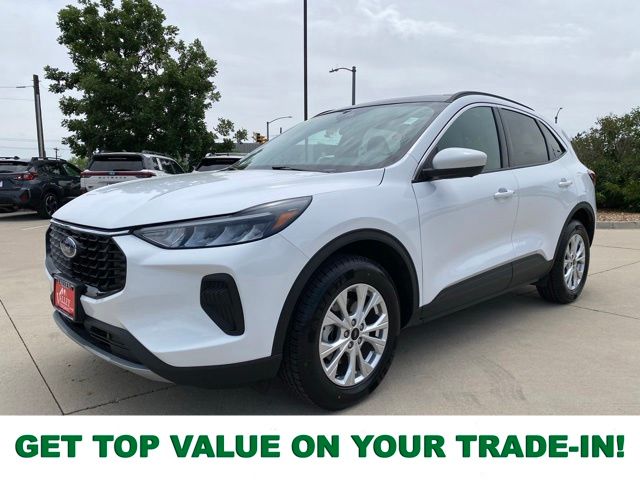 Oxford White 2024 Ford Escape SUV / Crossover All-Wheel Drive 8-Speed Automatic