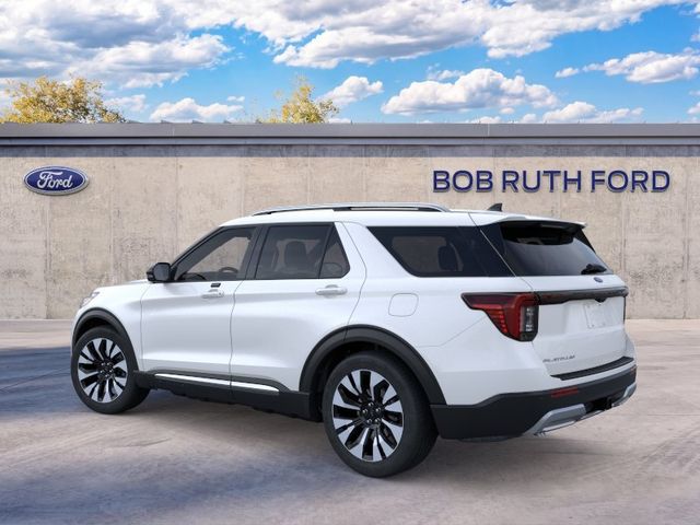 2026 Ford Explorer Platinum White at Bob Ruth Ford