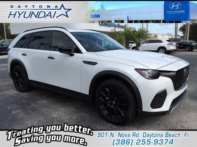 Rhodium White Premium 2025 Mazda CX-70 SUV / Crossover All-Wheel Drive 8-Speed Automatic