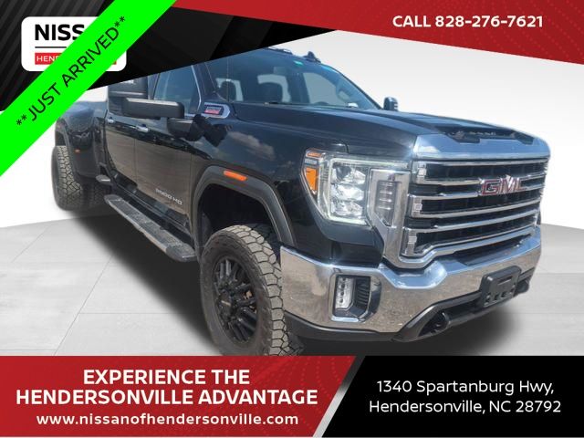Onyx Black 2023 GMC Sierra 3500HD Pickup Truck Four-Wheel Drive Automatic