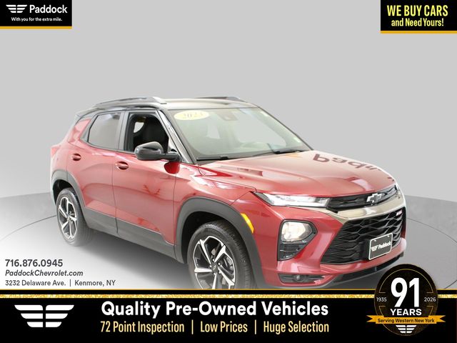 Red (Crimson Metallic) 2023 Chevrolet Trailblazer SUV / Crossover Four-Wheel Drive 9-Speed Automatic