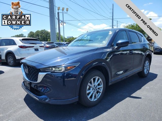 2025 Mazda CX-5 2.5 S Preferred Package Blue at Stokes Mazda