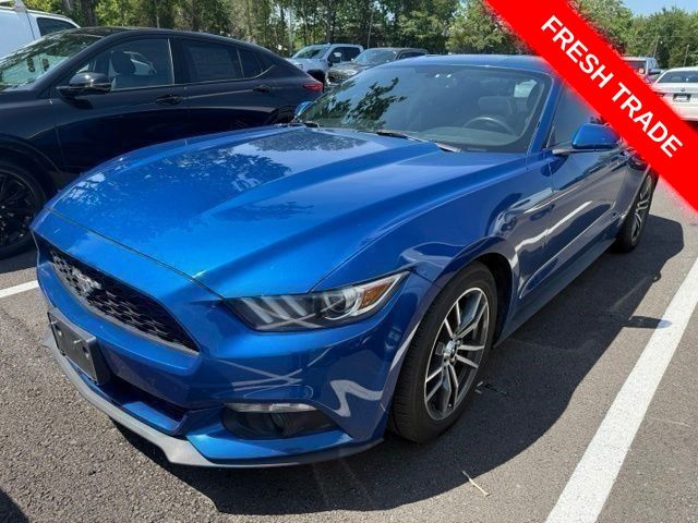Lightning Blue Metallic 2017 Ford Mustang Coupe Rear-Wheel Drive 6-Speed Automatic