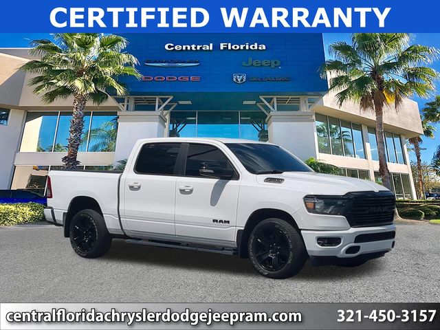 Bright White Clearcoat 2021 RAM 1500 Pickup Truck 4X2 8-Speed Automatic
