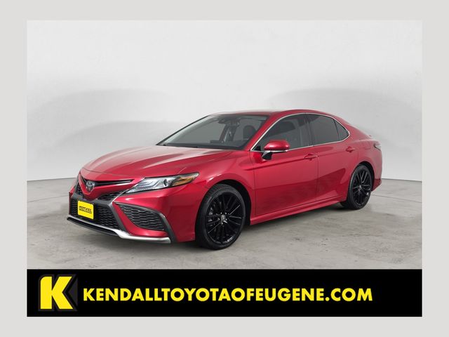Red 2022 Toyota Camry Sedan Front-Wheel Drive 8-Speed Automatic