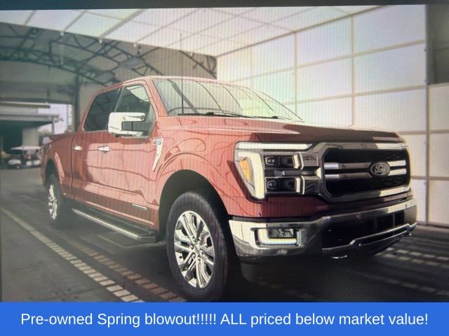 Used 2024 Red Metallic Ford Lariat image 5