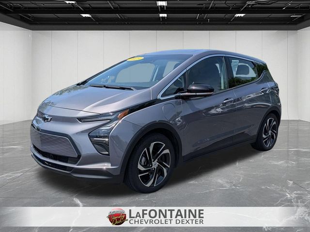 Gray 2023 Chevrolet Bolt EV 2LT FWD Hatchback Front-Wheel Drive 1-Speed Automatic