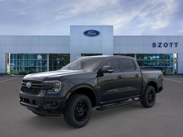 Shadow Black 2025 Ford Ranger Pickup Truck Four-Wheel Drive Automatic