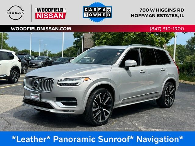 Silver 2023 Volvo XC90 SUV / Crossover All-Wheel Drive Automatic