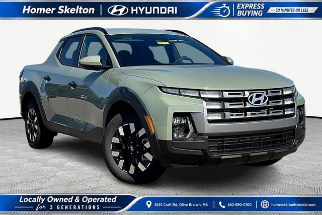 Sage Gray 2026 Hyundai Santa Cruz Pickup Truck Front-Wheel Drive 8-Speed Automatic