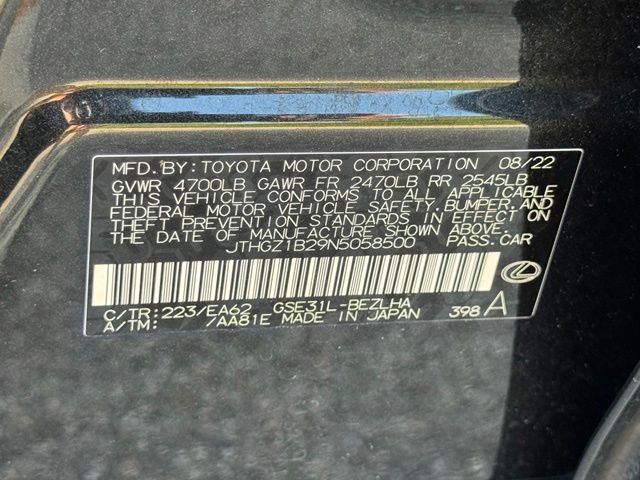 Used 2022 Lexus IS Sedan