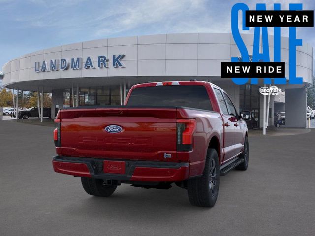 new 2025 Ford F-150 Lightning car, priced at $62,925