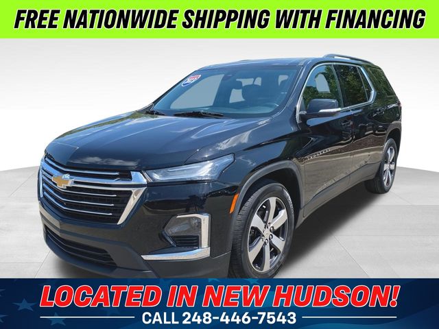 Mosaic Black Metallic 2023 Chevrolet Traverse SUV / Crossover Four-Wheel Drive 9-Speed Automatic