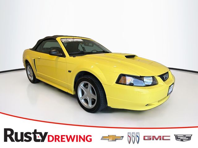 Zinc Yellow Clearcoat 2002 Ford Mustang GT Convertible Convertible 4-Speed Automatic Overdrive