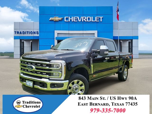 2025 Ford F-350SD Lariat Black at Wharton Ford