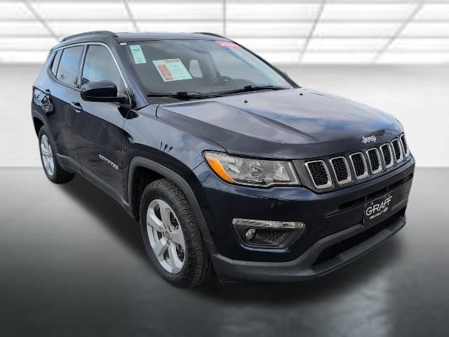 Jazz Blue Pearlcoat 2021 Jeep Compass Latitude FWD SUV / Crossover Front-Wheel Drive 6-Speed Automatic