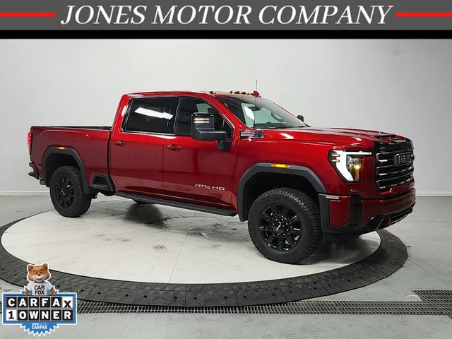 Volcanic Red 2025 GMC Sierra 2500HD Pickup Truck Four-Wheel Drive Automatic