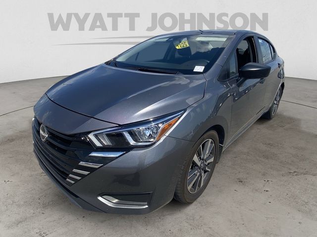 Gray (Gun Metallic) 2024 Nissan Versa Sedan Front-Wheel Drive Continuously Variable Transmission