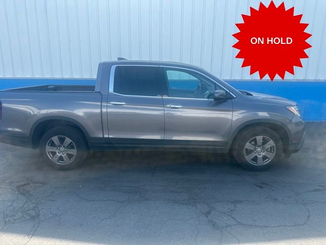 Gray (Modern Steel Metallic) 2020 Honda Ridgeline Pickup Truck All-Wheel Drive 9-Speed Automatic
