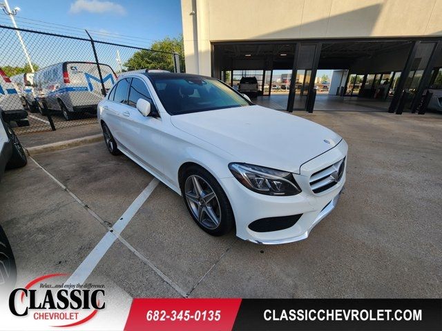 Polar White 2017 Mercedes-Benz C-Class C 300 4MATIC Sedan All-Wheel Drive 7-Speed Automatic