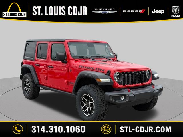 Firecracker Red Clearcoat 2024 Jeep Wrangler SUV / Crossover Four-Wheel Drive 8-Speed Automatic