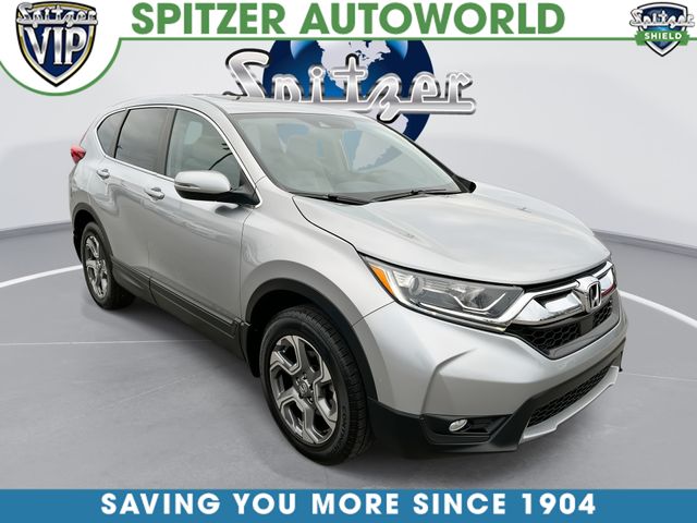 Lunar Silver Metallic 2018 Honda CR-V EX AWD SUV / Crossover All-Wheel Drive Continuously Variable Transmission