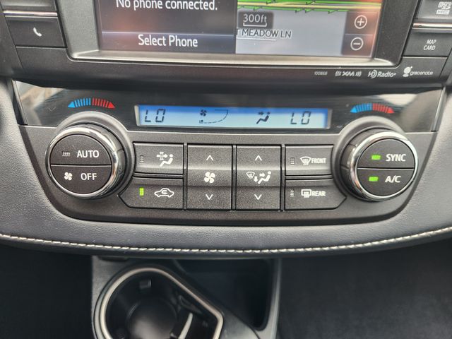 2018 Toyota RAV4 XLE White at Durrett Motor Company