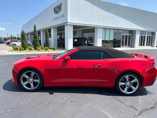 Red Hot 2017 Chevrolet Camaro Convertible Rear-Wheel Drive 8-Speed Automatic