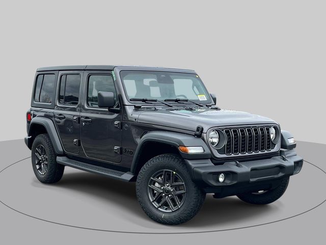 Gray (Granite Crystal Metallic Clearcoat) 2026 Jeep Wrangler SUV / Crossover Four-Wheel Drive 8-Speed Automatic