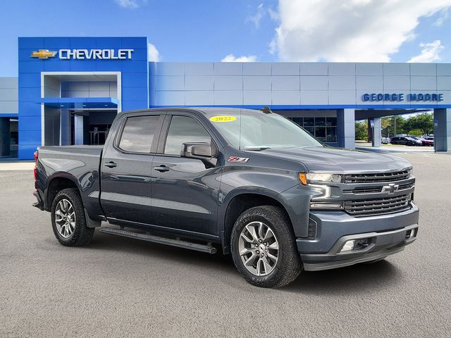 Shadow Gray Metallic 2022 Chevrolet Silverado 1500 Pickup Truck Four-Wheel Drive 8-Speed Automatic