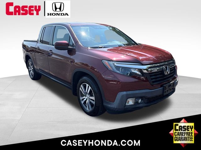 Red (Deep Scarlet Pearl) 2017 Honda Ridgeline Pickup Truck Front-Wheel Drive 6-Speed Automatic
