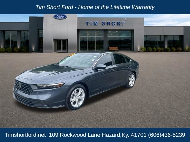 Gray 2025 Honda Accord Sedan Front-Wheel Drive Continuously Variable Transmission