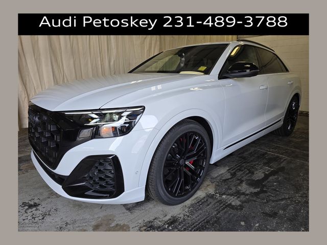 Glacier White Metallic 2026 Audi SQ8 4.0T quattro Prestige SUV / Crossover All-Wheel Drive 8-Speed Automatic