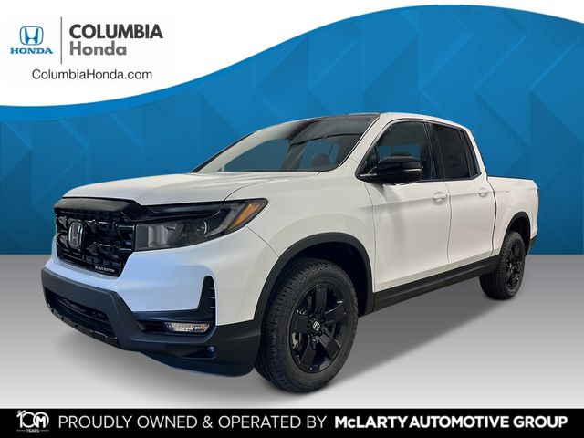 Platinum White Pearl 2026 Honda Ridgeline Black Edition Two-Tone AWD Pickup Truck All-Wheel Drive 9-Speed Automatic