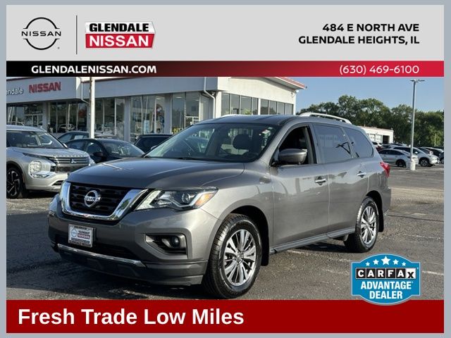 Gray (Gun Metallic) 2019 Nissan Pathfinder SUV / Crossover Four-Wheel Drive Continuously Variable Transmission