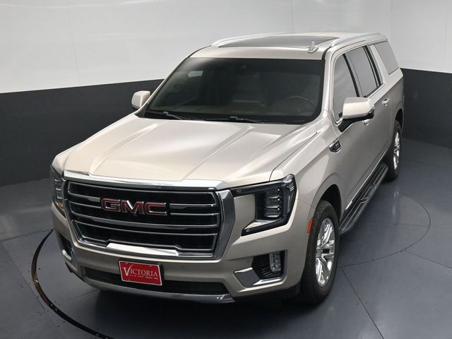 2021 GMC Yukon XL SLT Beige at Bayway Cadillac of The Woodlands