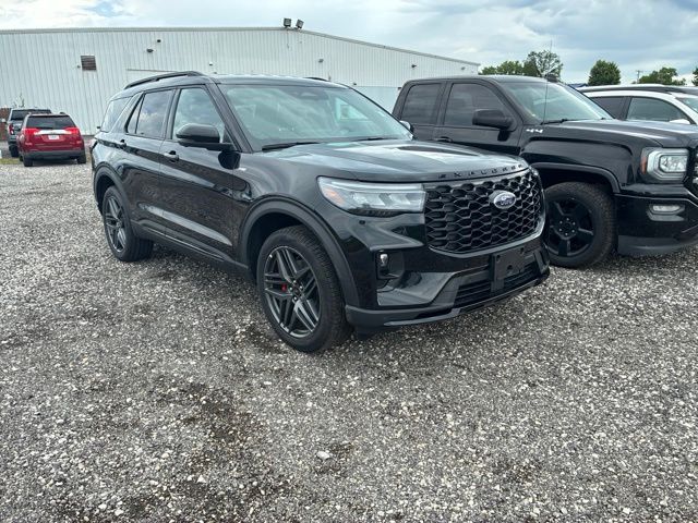 Black Metallic 2025 Ford Explorer SUV / Crossover All-Wheel Drive Automatic